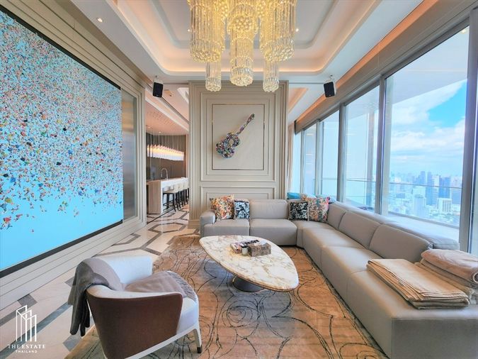 Condo for SALE Super RARE ITEM PENTHOUSE The Residences At Mandarin Oriental Bangkok ห้องชั้นสูง ห้องแต่งสวยน่าอยู่มาก