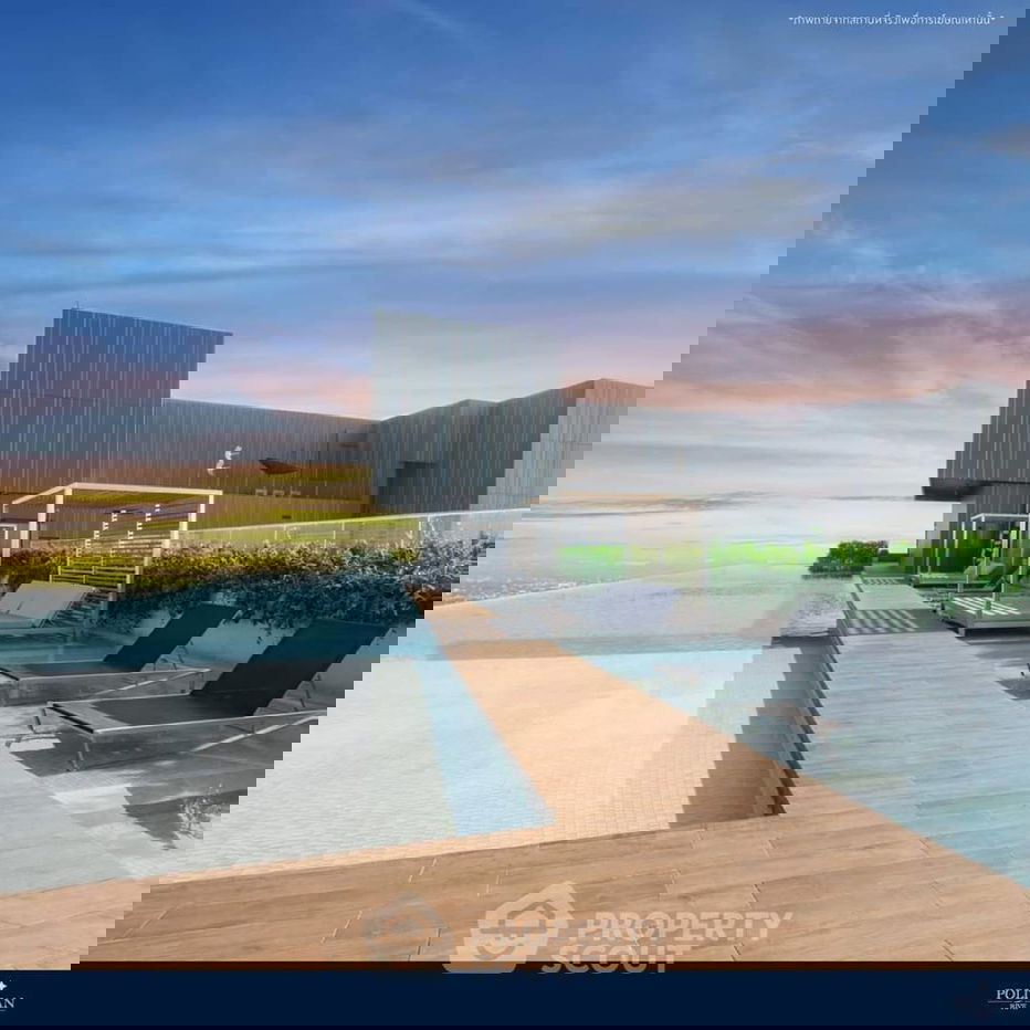 picture 2-BR Condo at Politan Rive near MRT Phra Nang Klao Bridge (ID 2449119) - 2/9