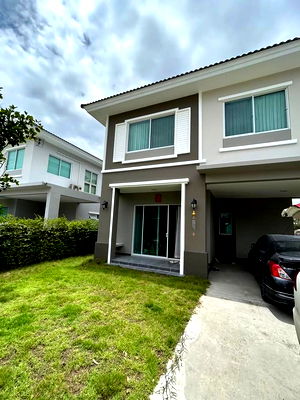 บ้านเดี่ยวให้เช่า : 🏡🌳 🔥 ด่วน! บ้านเดี่ยว Casa Ville วงแหวน รามอินทรา (3 นอน 3 น้ำ 156 ตร.ม.) บ้านใหม่ ทิศเหนือ ☀️ พร้อม ครัวบิ้วอิน + แอร์ 3 ตัว