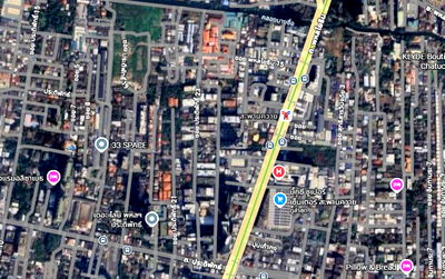 Land for sale University of the Thai Chamber of Commerce : Prime Land for Sale on Phahonyothin Road – Ideal for Mixed-Use Development
