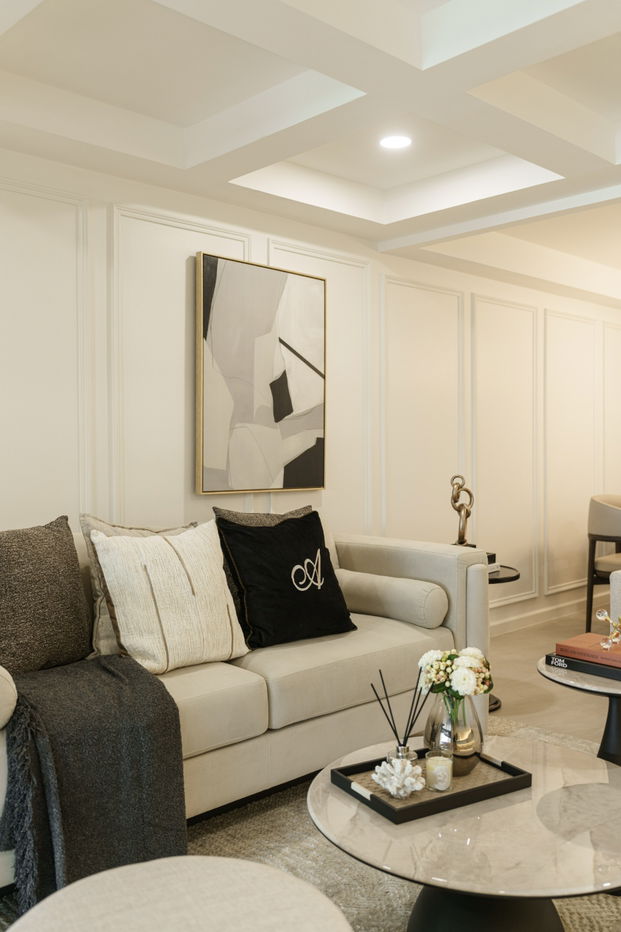 รูป S909 [ขาย] Modern French Classic Townhome 💰 ราคาเพียง 13.59 ล้านบาท 📍BTS พระโขนง และ BTS เอกมัย - รูปที่ 9/27