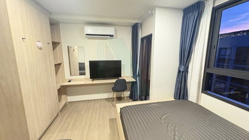 🎊 For Rent Condo THE MUVE BANGNA Building A, Floor 8,Studio, Room size 25 sqm