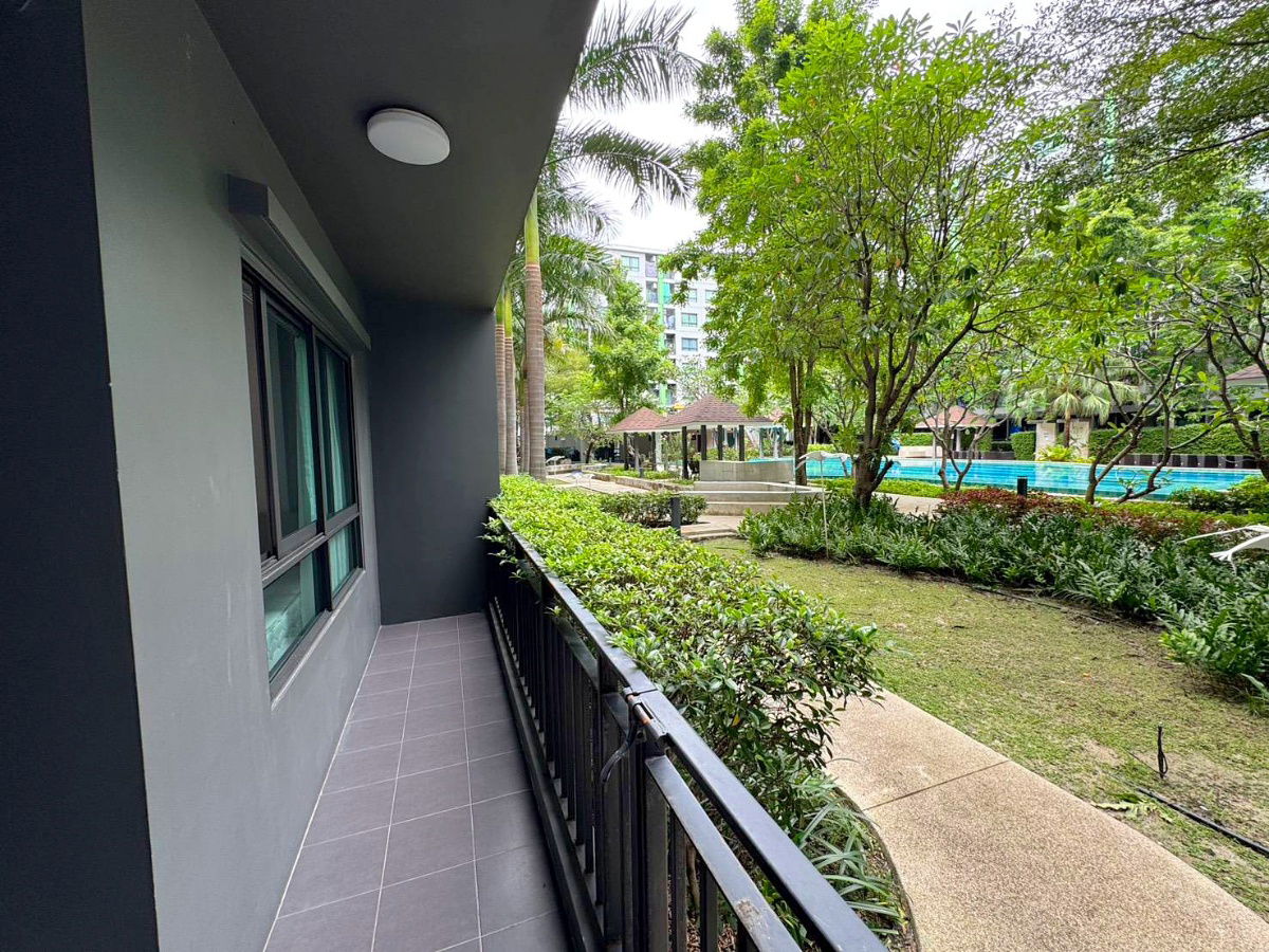 รูป ✈️ ให้เช่า‼️คอนโด กรีเน่ ดอนเมือง (ห้องชั้น1 ติดสระ) ใกล้สนามบินดอนเมือง - รูปที่ 1/15