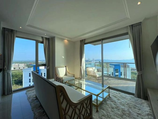 ⛵ Riviera Monaco ⛵ Sea view / 17F / 2bedrooms >> THB45,000/month彡
