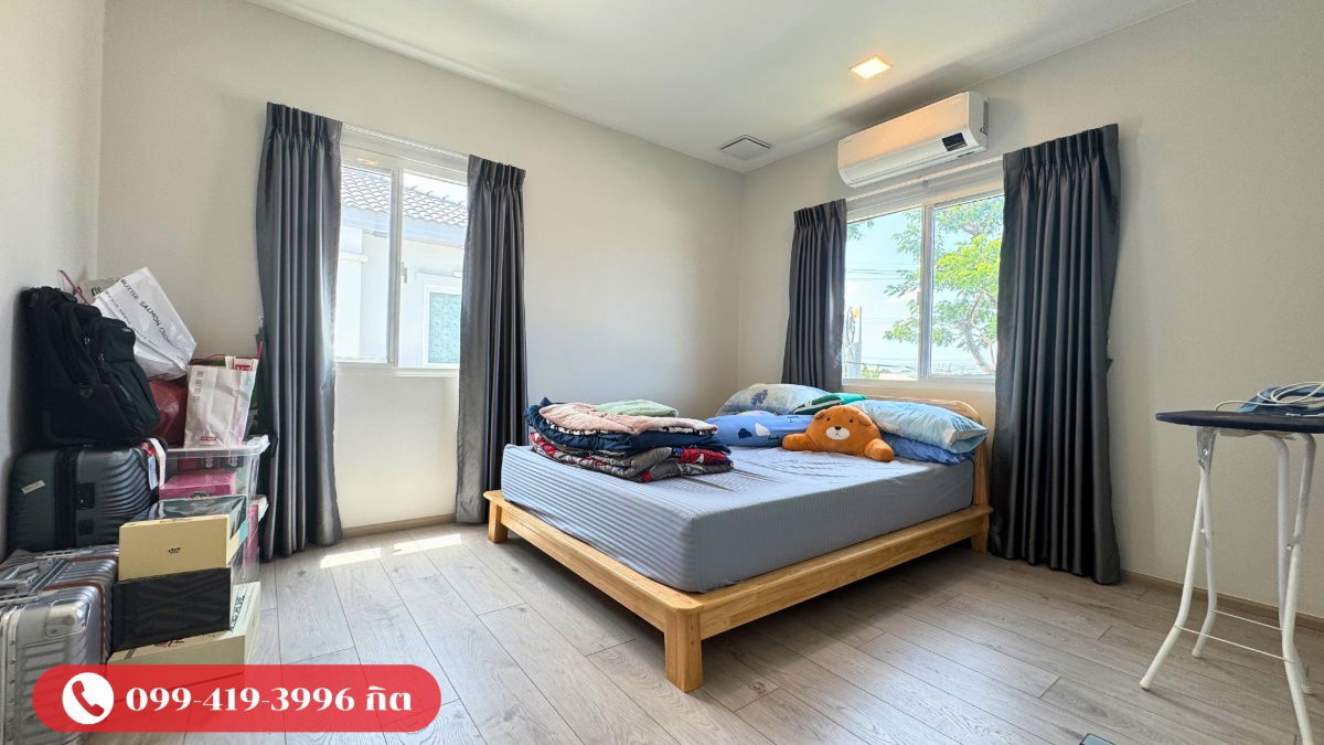 picture Semi-detached house for sale, new condition, with furniture and appliances, ready to move in, Inizio Srinakarin project - 9/18