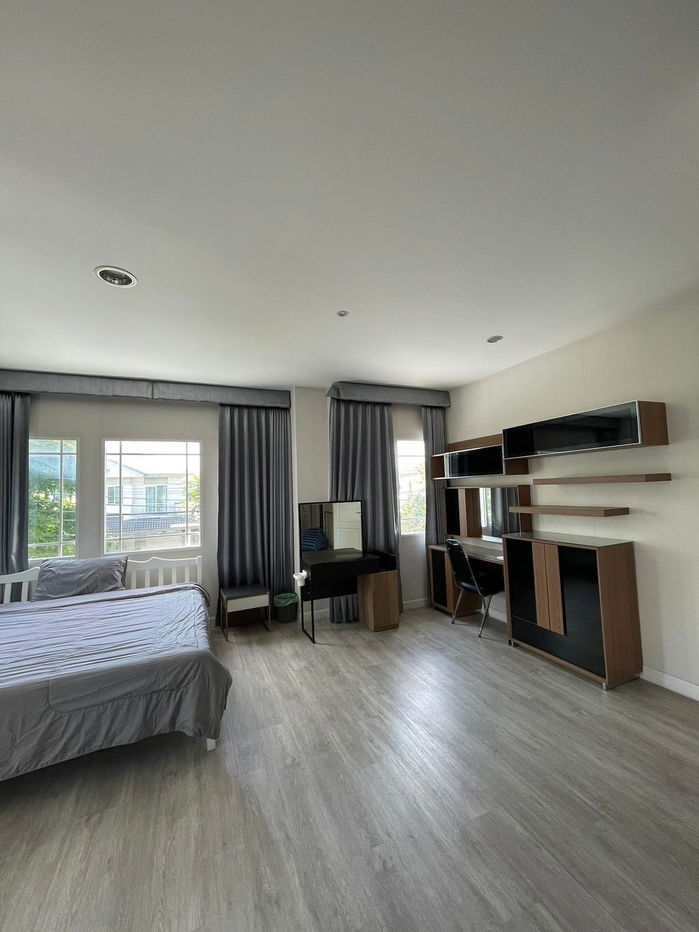 picture House for Rent – Mantana Rama 9–Srinakarin (Krungthep Kreetha 7) Prime location on the main road, Fully furnished with 5 air conditioners - 14/20