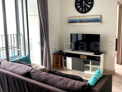 คอนโดให้เช่า : ▚ LD207ツ สำหรับเช่า Ideo Mobi Sukhumvit [BTS On Nut] 2 ห้องนอน ⭐ ราคาช็อค! 20k (ลดจาก 25k) ห้องมุม วิวสวย ไม่บล็อก