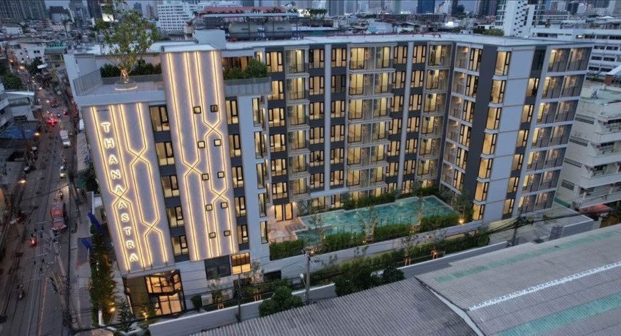 รูป ขายคอนโด Thana Astra Sathorn-Chan คอนโด ใจกลางเมือง ที่สุดของทำเลศักกยภาพ แบบ 1 ห้องนอน และ แบบ 2 ห้องนอน ขนาด 39 ตรม.-60 ตร.ม. ใกล้ BTS เซ็นต์หลุยส์ - รูปที่ 7/13