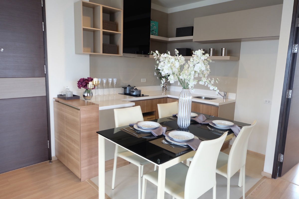 picture For rent 📍 Rhythm Sathorn 📍 2 rooms, 2 bathrooms, fully furnished and equipped, near BTS Surasak - 8/8