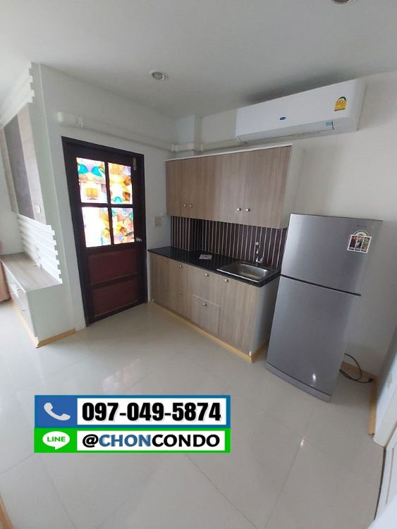 รูป The Room Condo บางแสน ชลบุรี ชั้น4 ใกล้ตลาดปาร์คอิน --------------------Tel/Line 097-049-5874 (FB:@Bangsaen4rent) - รูปที่ 11/13