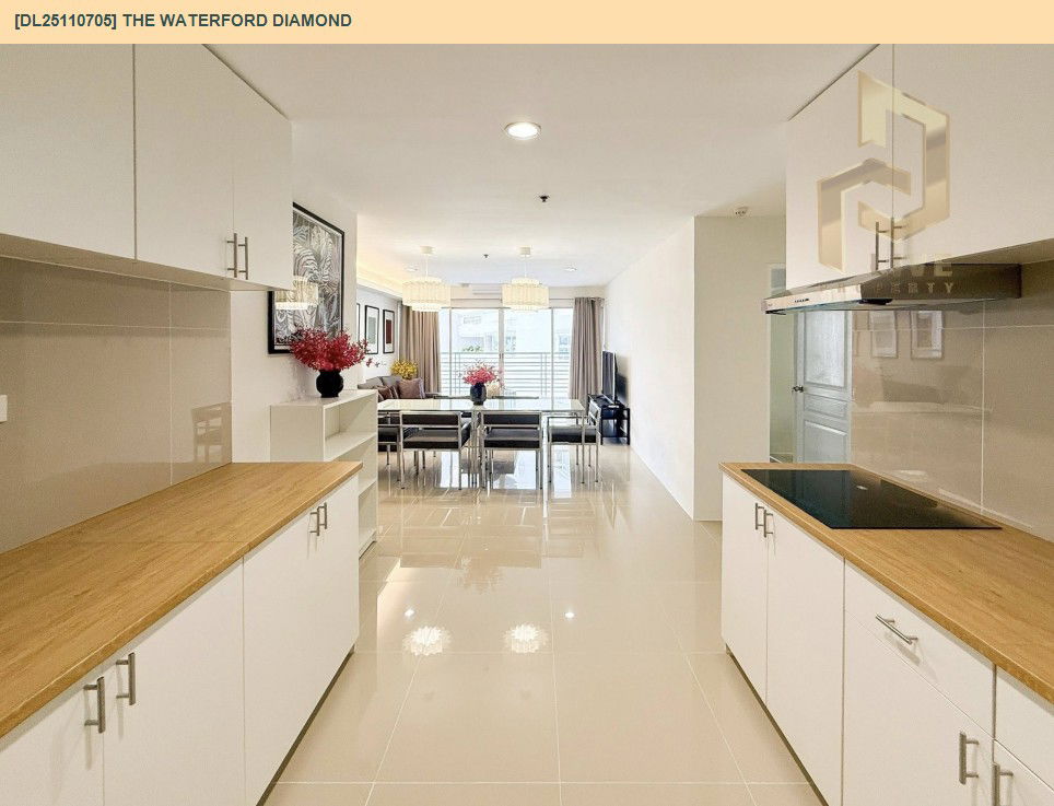 รูป DL25110705 ให้เช่าคอนโด เดอะ วอเตอร์ ฟอร์ด ไดมอนด์  (The Waterford Diamond ) ใกล้ BTS พร้อมพงษ์ พร้อมเข้าอยู่ โทรด่วน 0800343450 LineID @655ebbvc - รูปที่ 6/18
