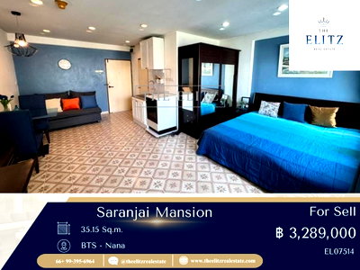 ขายคอนโด : ✨ สัมผัสความโปร่งโล่งใจกลางเมือง Saranjai Mansion ให้ความเป็นส่วนตัว และบรรยากาศที่อบอุ่น 🎉