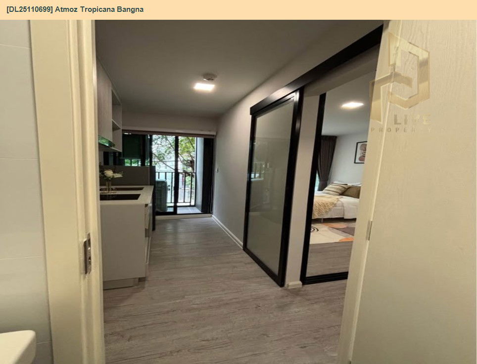 picture DL25110699 Condo for rent, Atmoz Tropicana Bangna near -, ready to move in, call urgently 0638692663 LineID @162cjixi - 8/9