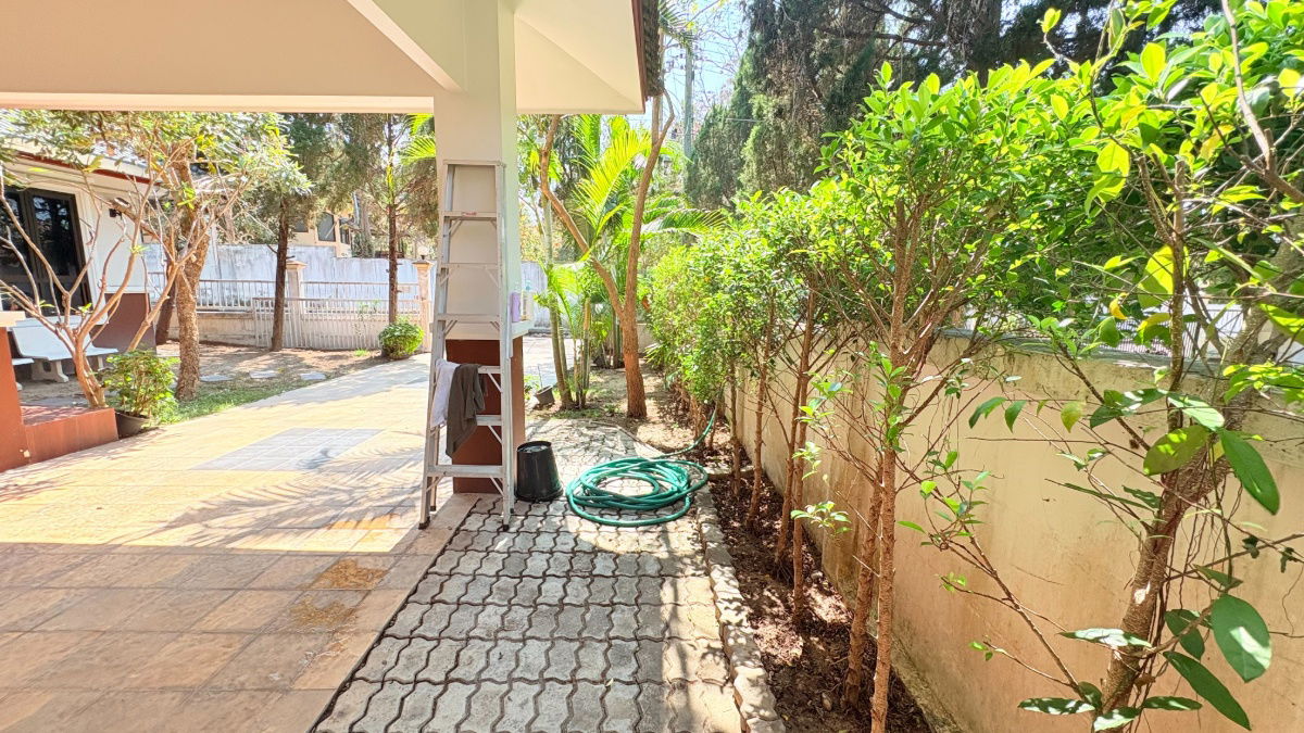 รูป ให้เช่าบ้านเดี่ยวชั้นเดียวในโครงการ มี 3 ห้องนอน 3 ห้องน้ำ 1 ห้องครัว จอดรถได้ 2 คัน .  - รูปที่ 19/20