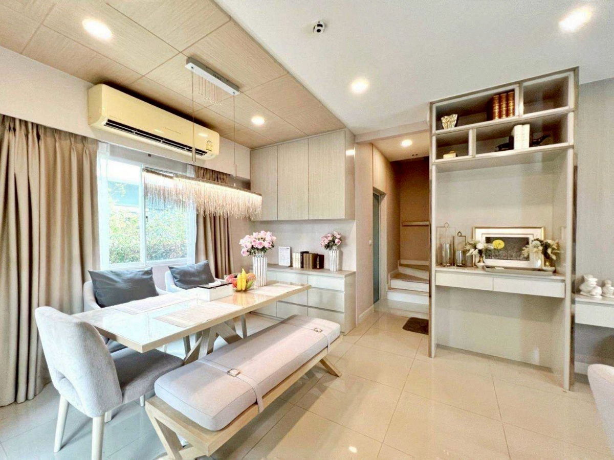 รูป บ้านเดี่ยว โซนร่มเกล้า สุวรรณภูมิ หมู่บ้านเพอร์เฟคพาร์ค ร่มเกล้า6/1 บ้านสภาพดี พร้อมอยู่ จองเลย 085-318-6868 - รูปที่ 13/20