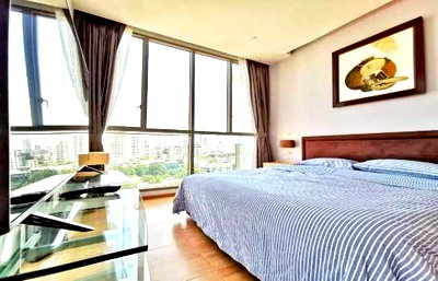 ขายคอนโด : ขาย คอนโด Aequa Residence สุขุมวิท 49 (Pet Friendly) ชั้น 17 ขนาด 60 ตร.ม. 1 ห้องนอน ใกล้ BTS ทองหล่อ