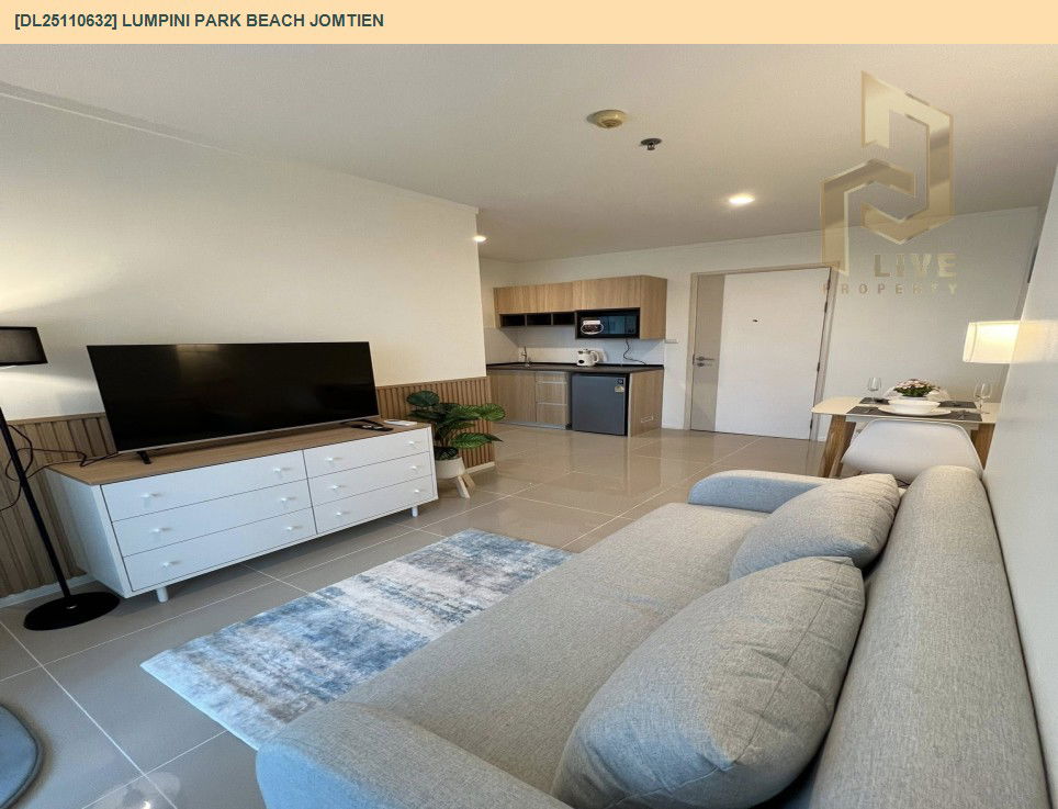 รูป DL25110632 ขายคอนโด ลุมพินี พาร์ค บีช จอมเทียน (Lumpini Park Beach Jomtien) ใกล้ - พร้อมเข้าอยู่ โทรด่วน 0638692663 LineID @897iyzll - รูปที่ 8/12