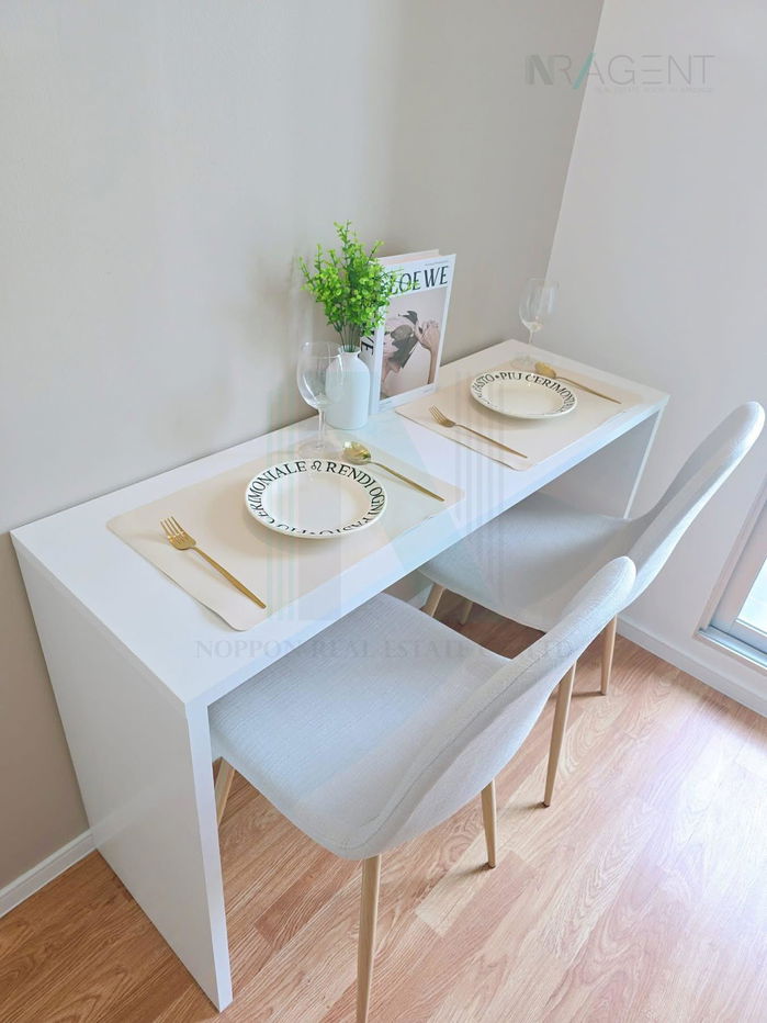 รูป 📌 ขายคอนโด ลุมพินี พาร์ค นวมินทร์-ศรีบูรพา อาคาร 1 ชั้น 12 1 ห้องนอน ขนาด 26 ตรม ใกล้ ตลาดอินทรารักษ์ - รูปที่ 3/8