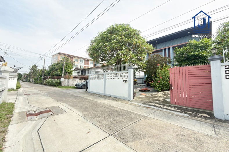 รูป ขายบ้านเดี่ยว 2 ชั้น 121 ตร.ว. ซอยบางแวก 87 ใกล้ถนนกาญจนาภิเษก หลังมุม - รูปที่ 1/20