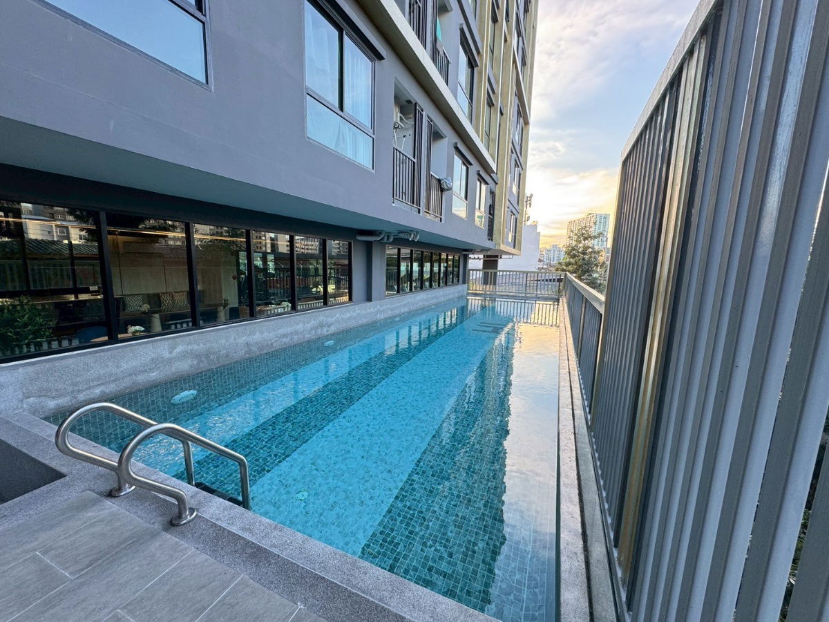 รูป 🟢ER25406🟢ให้เช่า / For Rent | HI Kaset – Senanikhom Station | 1 ห้องนอน | 28.75 ตร.ม. | ชั้น 7 | 💰 12,000 บาท/เดือน - รูปที่ 14/15