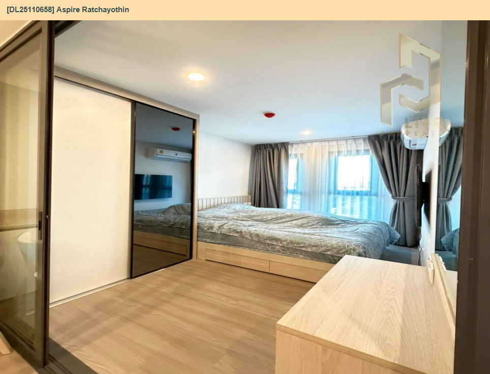 รูป DL25110658 ให้เช่าคอนโด แอสปาย รัชโยธิน (Aspire Ratchayothin) ใกล้ BTS รัชโยธิน พร้อมเข้าอยู่ โทรด่วน 0614453194 LineID @162cjixi - รูปที่ 2/10