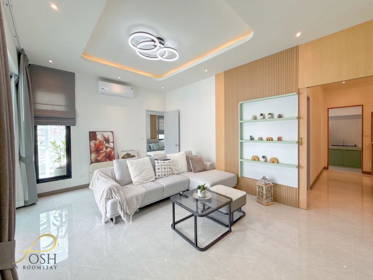 รูป หมู่บ้าน เจ้าฟ้า เคที นาบอน ฉลอง - บ้านแฝด (หลังมุม) รีโนเวทใหม่ มาพร้อมพื้นที่ระเบียงดาดฟ้า - เฟอร์นิเจอร์พร้อมเข้าอยู่ ใกล้โรบินสันฉลองเพียง 3 นาที - รูปที่ 7/24