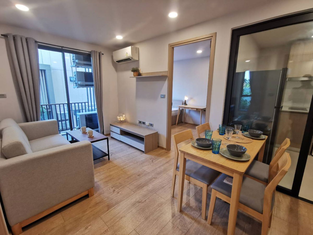 รูป 📢📢ให้เช่าคอนโด Cocoon Rama 9 (แบบ 2 ห้องนอน ขนาด 45 ตรม.) ห้องมุม *มีเครื่องซักผ้า* ครบพร้อมเข้าอยู่ >>ทักไลน์ @condo2u ตอบไวค่ะ - รูปที่ 3/24