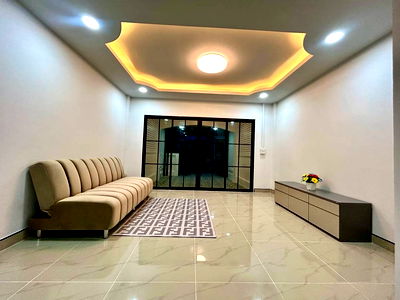 ทาวน์โฮม นนทบุรี : ฟรีโอน! ทาวน์เฮ้าส์ 2 ชั้น นันทิชา 3/8 | บ้านกล้วย-ไทรน้อย | ตกแต่งใหม่พร้อมเฟอร์ฯ | 1.39 ลบ.