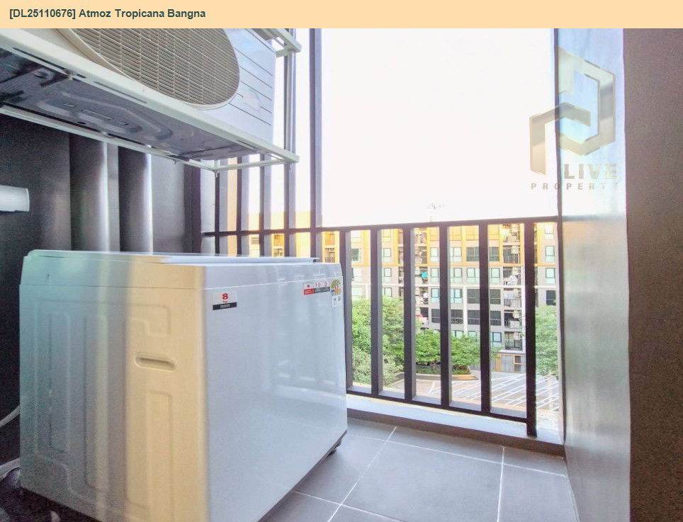 picture DL25110676 Condo for rent, Atmoz Tropicana Bangna near -, ready to move in, call urgently 0638692663 LineID @897iyzll - 8/10