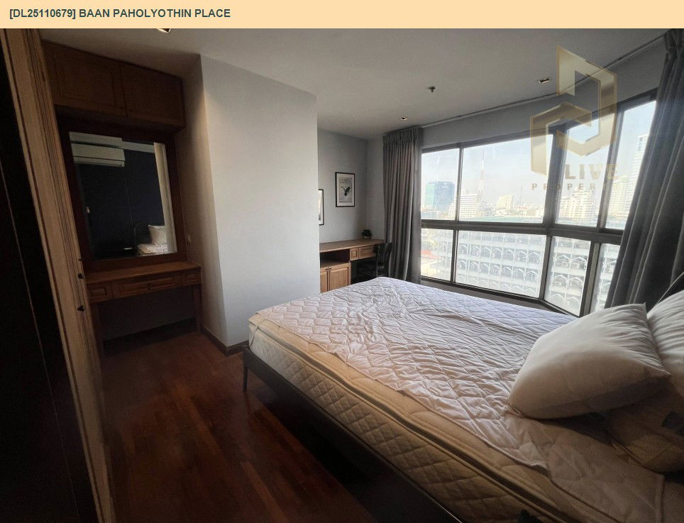 รูป DL25110679 ให้เช่าคอนโด บ้านพหลโยธิน เพลส  (Baan Paholyothin Place) ใกล้ BTS อารีย์ พร้อมเข้าอยู่ โทรด่วน 0800343450 LineID @655ebbvc - รูปที่ 5/10