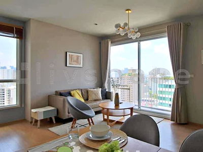 ขายคอนโด : ▚ LD212ツ สำหรับขาย HQ Thonglor [Corner Unit] 1 นอนใหญ่ 58 ตรม. ⭐ แต่งใหม่สวยฉ่ำ ลด 2 ล้าน! เหลือ 10M 