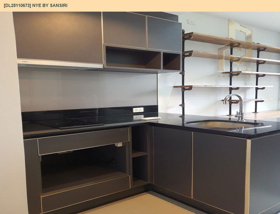 รูป DL25110673 ให้เช่าคอนโด นายน์ บาย แสนสิริ (Nye by Sansiri) ใกล้ BTS วงเวียนใหญ่ พร้อมเข้าอยู่ โทรด่วน 0614453194 LineID @162cjixi - รูปที่ 5/7