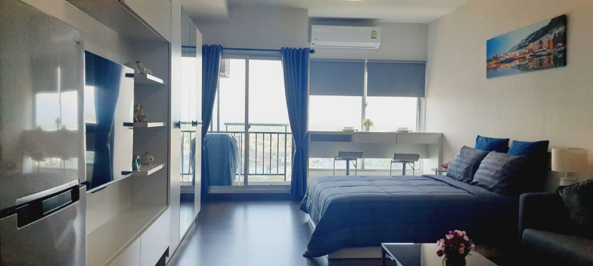 รูป ศุภาลัยมอนเต้2 ใกล้เซ็นทรัลเฟสติวัล ติดถนนซุปเปอร์ไฮเวย์ ชั้นสูง วิวสวย ห้องมุม ตกแต่งครบ - รูปที่ 7/32