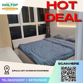 รูปภาพ #Z3356💥 261168🔥 Condo for rent: Supalai Loft Sathon-Ratchaphruek