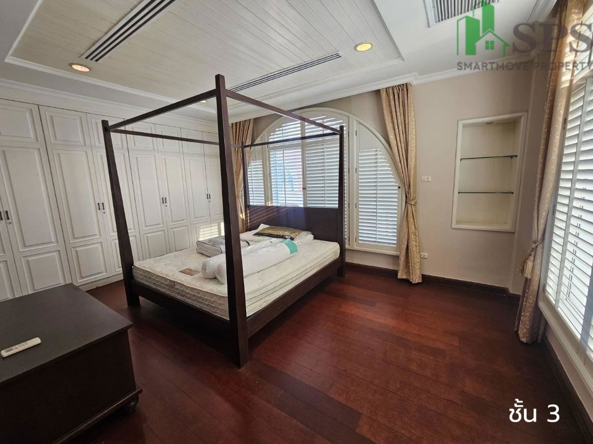 picture 4-story corner townhouse for rent in Baan Rawipha, Sukhumvit 103, fully furnished ready to move in (SPSP634) - 11/22