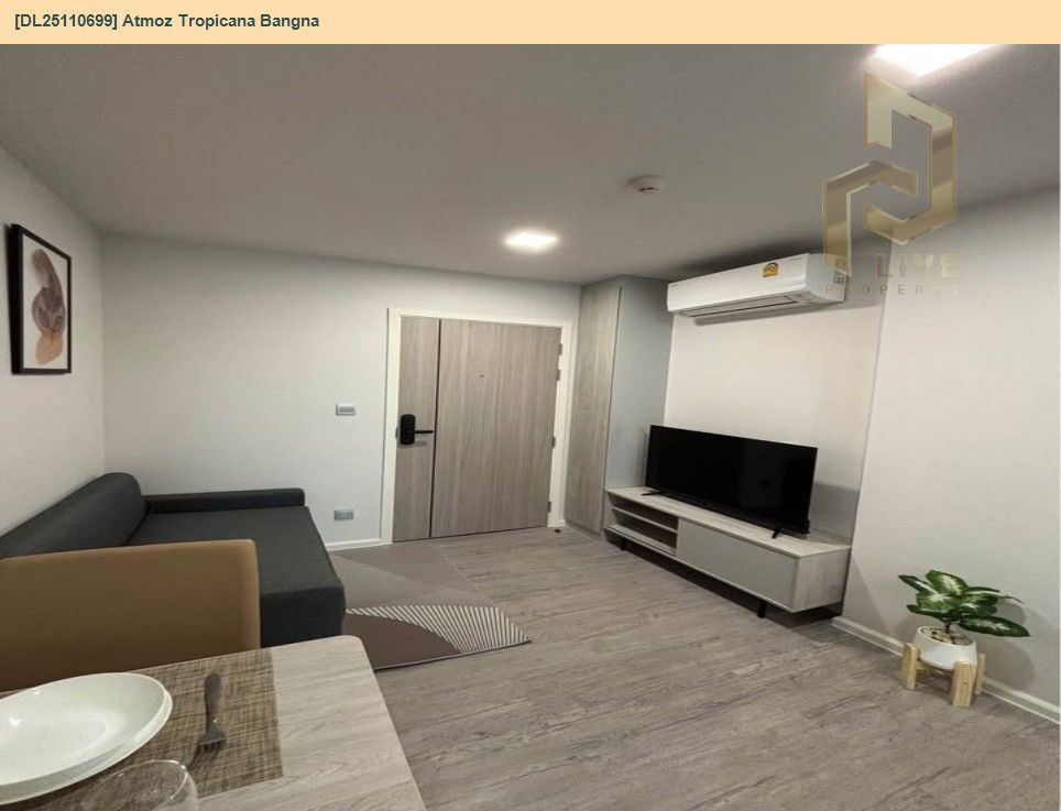 picture DL25110699 Condo for rent, Atmoz Tropicana Bangna near -, ready to move in, call urgently 0638692663 LineID @162cjixi - 2/9