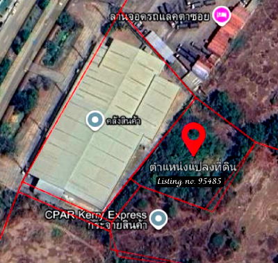 Factory for sale Sri Maha Pho Prachinburi : Land for Sale – Opposite the Lactasoy Factory, Krok Sombun   Si Maha Phot  Prachinburi. Land Size: 2 Rai, 2 Ngan, 77 Square Wah.