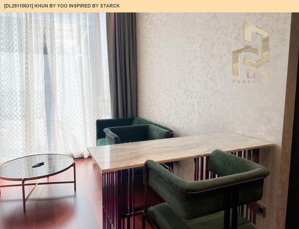 picture DL25110631 Condo for rent, KHUN by YOO inspired by Starck near BTS Thong Lo, ready to move in, call urgently 0638692663 LineID @655ebbvc - 10/12