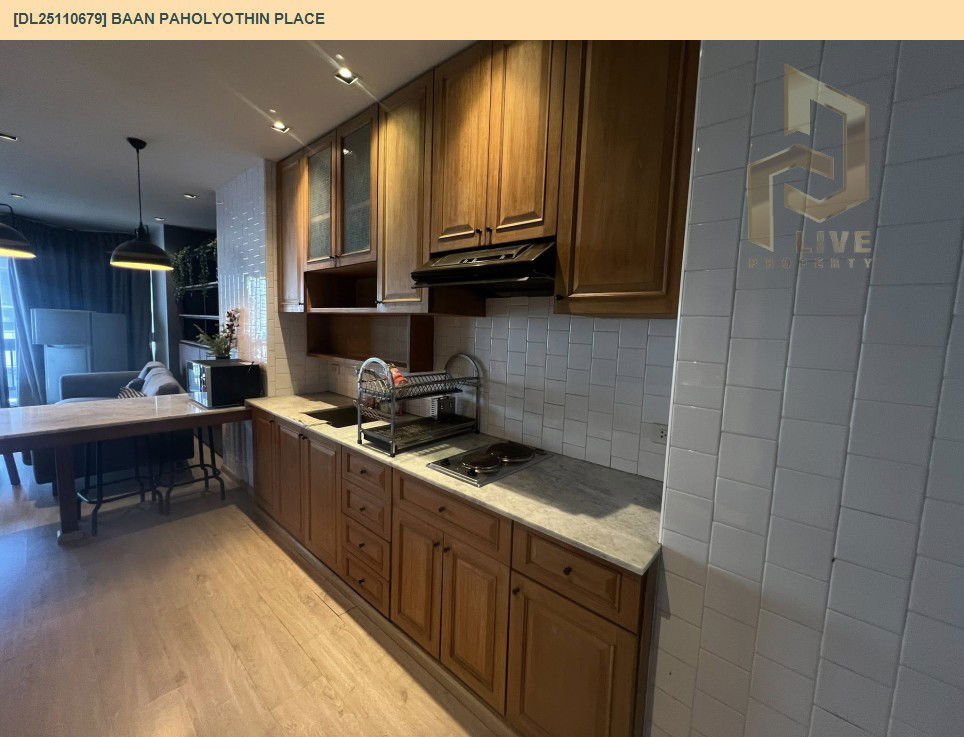 รูป DL25110679 ให้เช่าคอนโด บ้านพหลโยธิน เพลส  (Baan Paholyothin Place) ใกล้ BTS อารีย์ พร้อมเข้าอยู่ โทรด่วน 0800343450 LineID @655ebbvc - รูปที่ 6/10