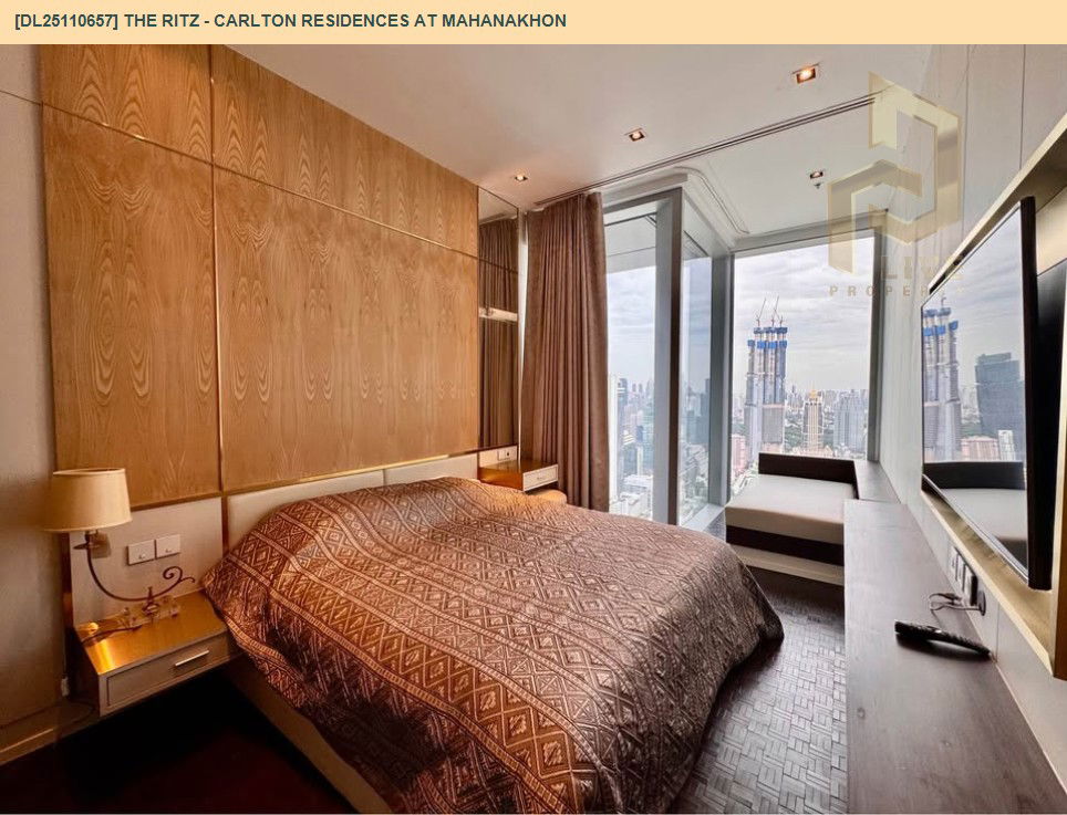 รูป DL25110657 ให้เช่าคอนโด เดอะ ริซท์ - คาร์ลตัน เรสซิเดนเซส แอท มหานคร (The Ritz - Carlton Residences at MahaNakhon) ใกล้ - พร้อมเข้าอยู่ โทรด่วน 0638692663 LineID @897iyzll - รูปที่ 16/22