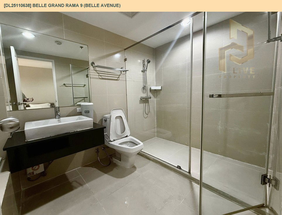 picture DL25110638 Condo for rent, Belle Grand Rama 9 (Belle Avenue) near MRT พระราม 9, ready to move in, call urgently 0638692663 LineID @162cjixi - 11/14