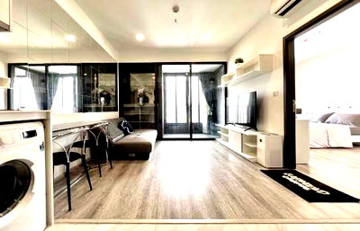 คอนโดให้เช่า : ให้ เช่า คอนโด Ideo Mobi Asoke 1 ห้องนอน ใกล้ MRT เพชรบุรี ARL มักกะสัน 35 ตร.ม. ชั้น 32