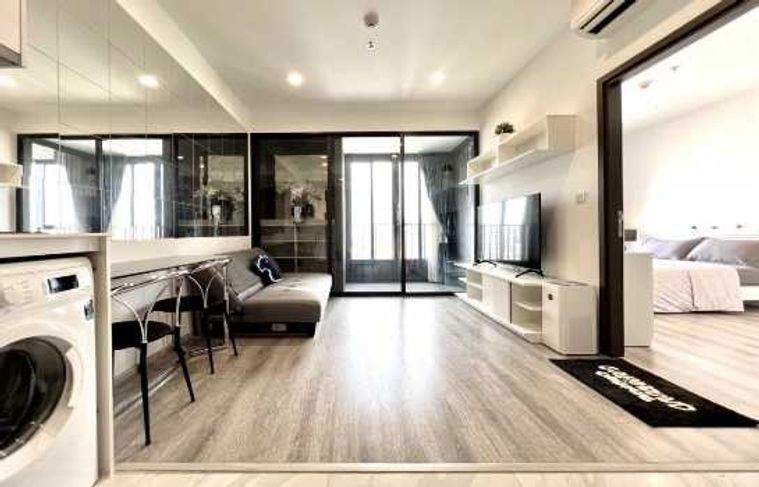 ให้ เช่า คอนโด Ideo Mobi Asoke 1 ห้องนอน ใกล้ MRT เพชรบุรี ARL มักกะสัน 35 ตร.ม. ชั้น 32