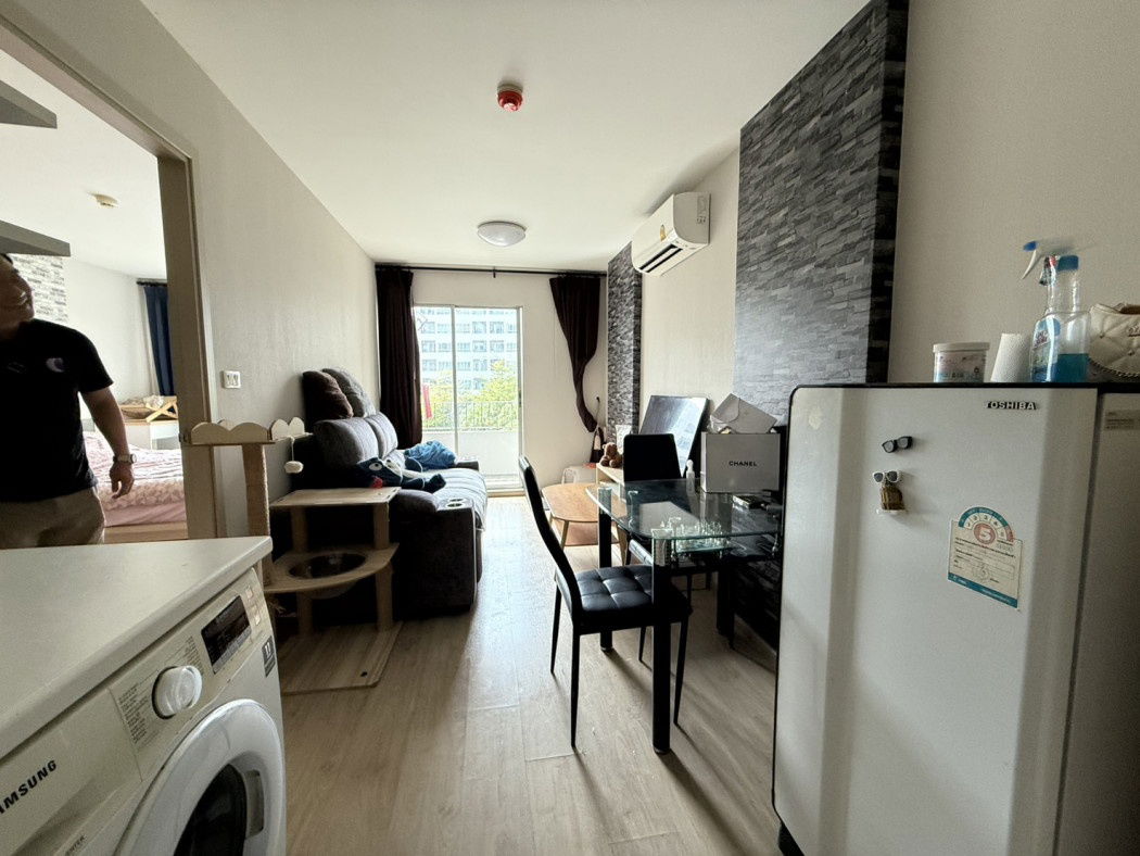 picture Condo for sale, cheapest price, 1 bedroom, Elio Del Ray Sukhumvit 64, swimming pool view, near BTS Punnawithi, Udomsuk, 4th floor - 1/11