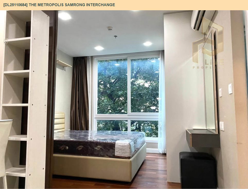 picture DL25110684 Condo for rent, The Metropolis Samrong Interchange near BTS Samrong, ready to move in, call urgently 0638692663 LineID @162cjixi - 7/11