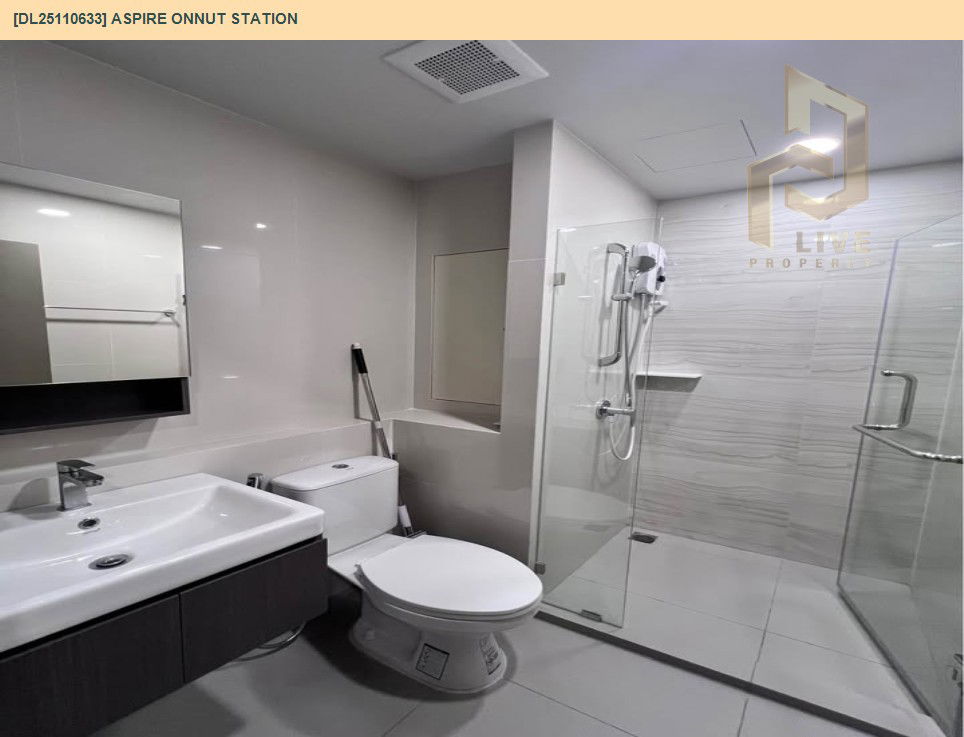 รูป DL25110633 ให้เช่าคอนโด แอสปาย อ่อนนุช สเตชั่น (Aspire Onnut Station) ใกล้ - พร้อมเข้าอยู่ โทรด่วน 0653619502 LineID @534wlwof - รูปที่ 15/15