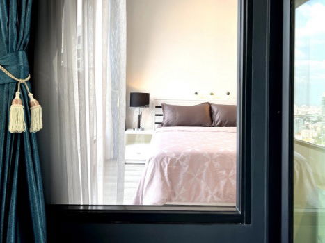 รูป ให้ เช่า คอนโด Ideo Mobi Asoke 1 ห้องนอน ใกล้ MRT เพชรบุรี ARL มักกะสัน 35 ตร.ม. ชั้น 32 - รูปที่ 8/11