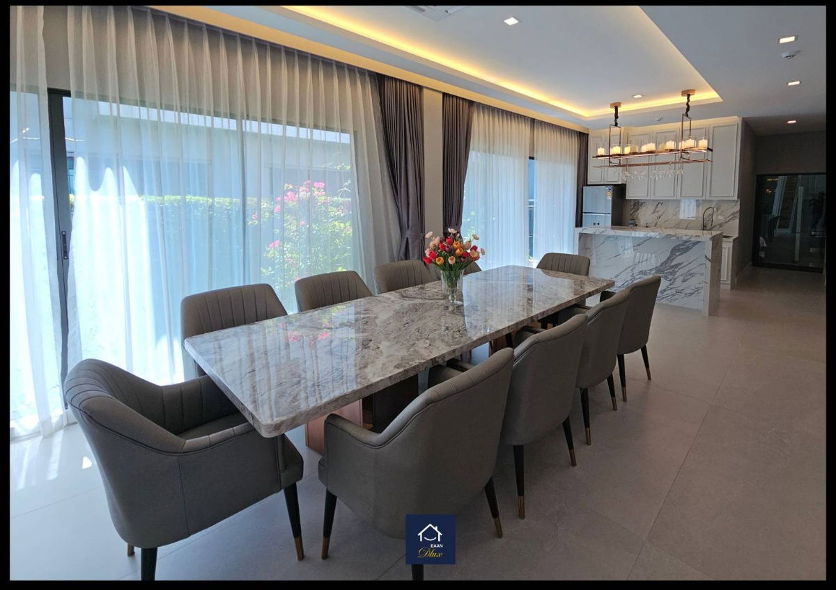 รูป ให้เช่า แกรนด์ บางกอก บูเลอวาร์ด กรุงเทพกรีฑา (112.5 ตร.ว.) 4 นอน 5 น้ำ แต่งสวยพร้อมอยู่ - รูปที่ 5/30