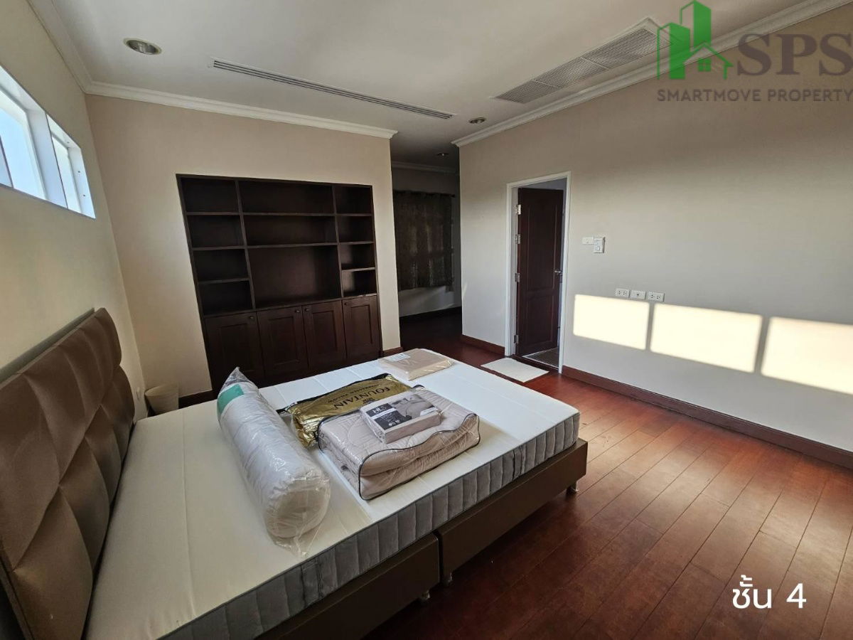 picture 4-story corner townhouse for rent in Baan Rawipha, Sukhumvit 103, fully furnished ready to move in (SPSP634) - 17/22