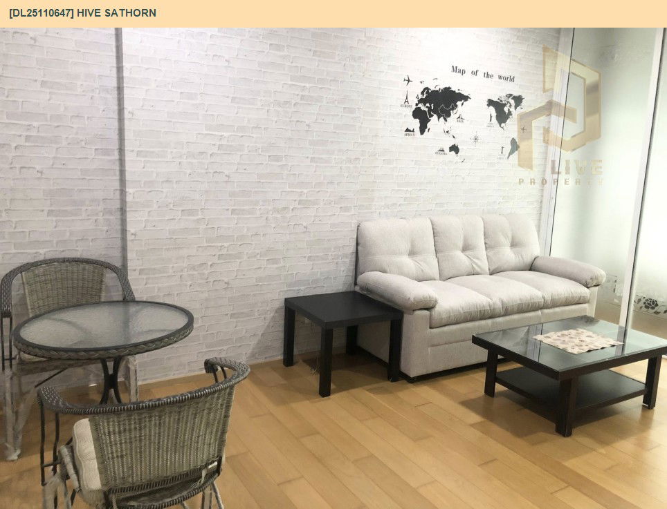 รูป DL25110647 ให้เช่าคอนโด ไฮฟ์ สาทร (Hive Sathorn) ใกล้ BTS กรุงธนบุรี พร้อมเข้าอยู่ โทรด่วน 0653619502 LineID @534wlwof - รูปที่ 8/13